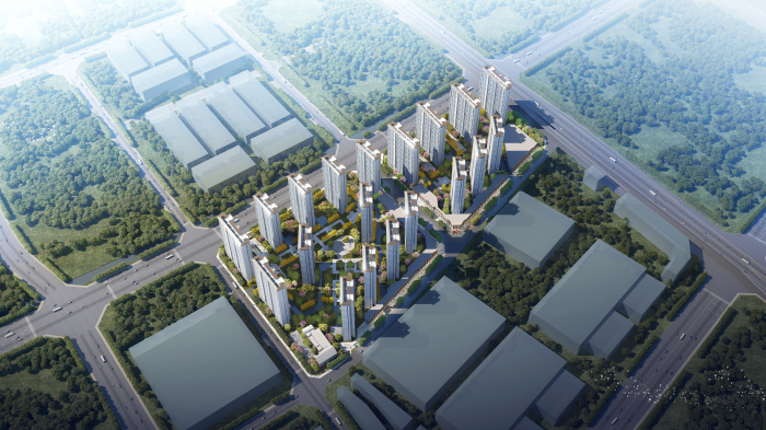 新業(yè)路南、綠城路東（白馬西側(cè)）安置房(榮沁苑安置房項目)(改）(1)