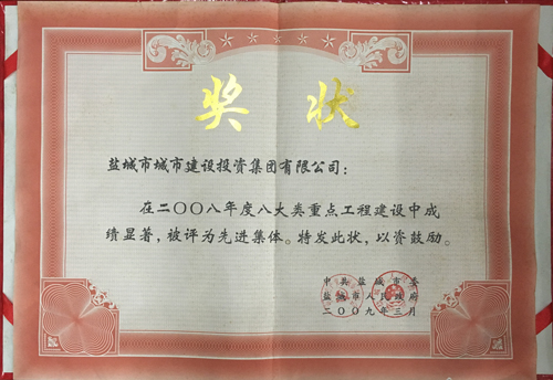 2009年3月八大類重點工程建設(shè) 先進(jìn)集體.JPG